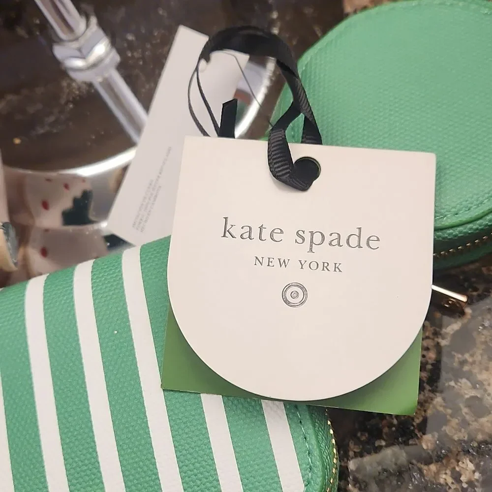 kate spade compact striped